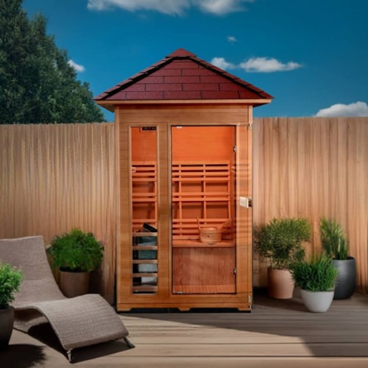 SunRay Bristow 2-Person Outdoor Traditional Sauna