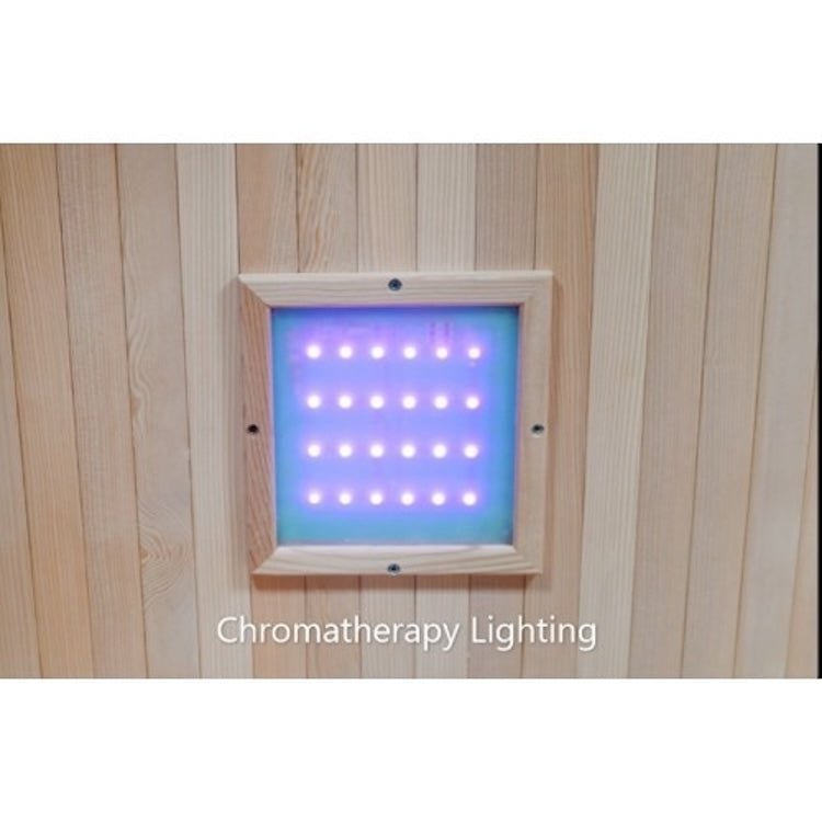 SunRay Sierra 2 Person Cedar Infrared Sauna with Carbon Heaters