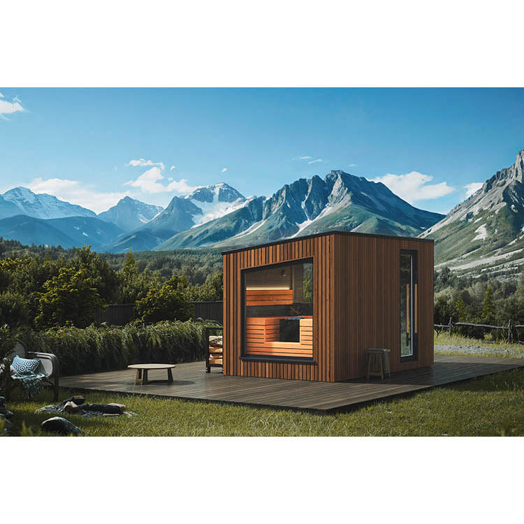 Auroom Terra 6 Person Outdoor Traditional Sauna