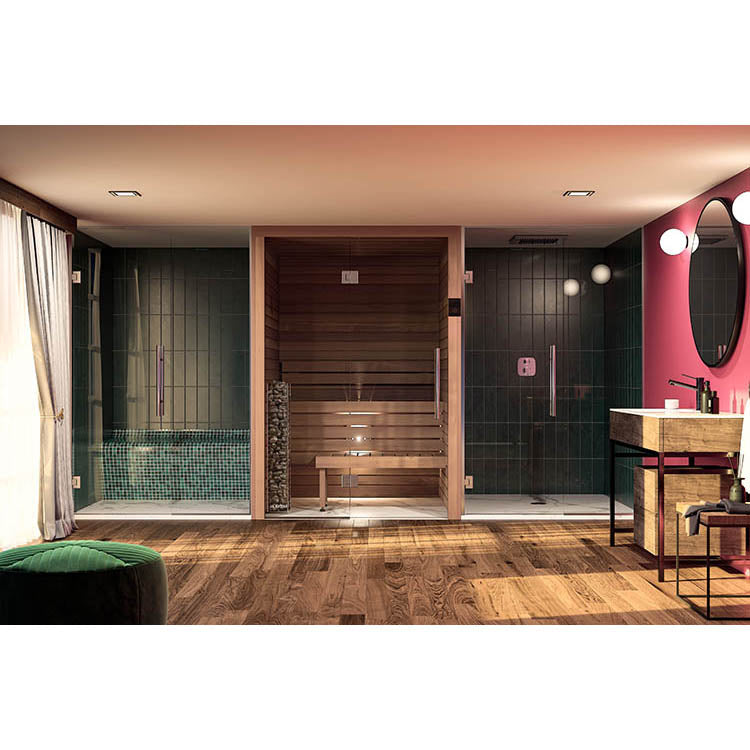 Auroom Cala Glass 2 Person Indoor Sauna