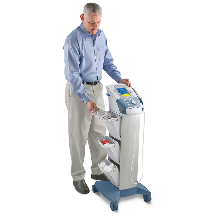Chattanooga Vectra Genisys Electrotherapy Therapy Cart