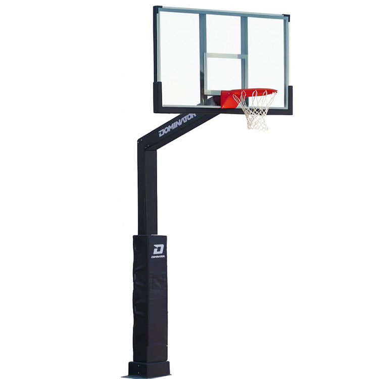 Dominator 60" Glass Backboard Adjustable Basketball Hoop