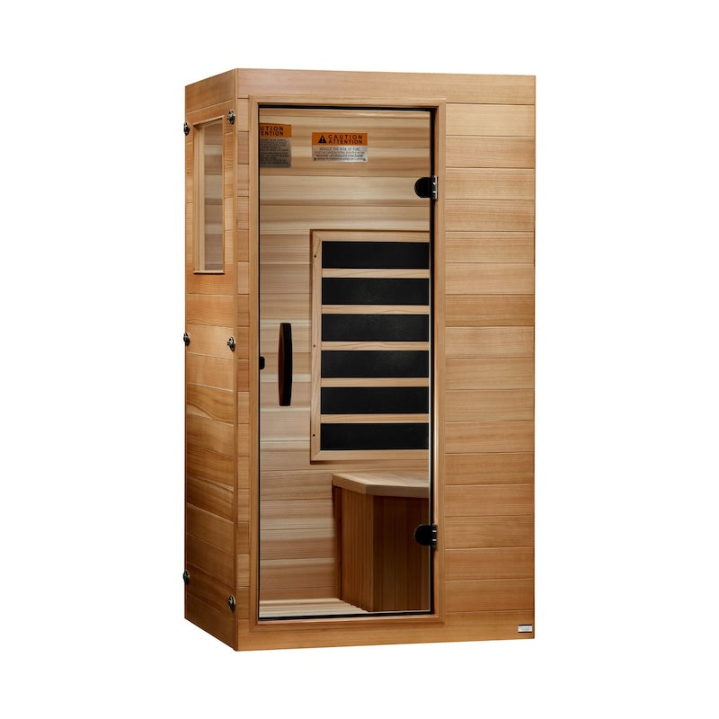 Dynamic Sicily Elite 1-Person Ultra Low EMF FAR Infrared Sauna