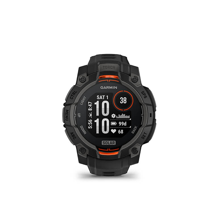 Garmin Instinct 3 Solar GPS Smartwatch