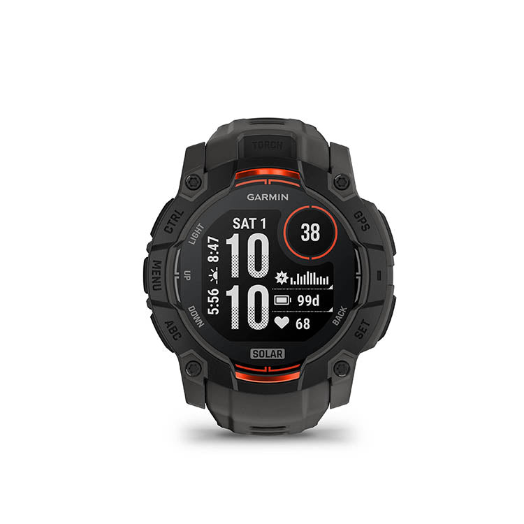 Garmin Instinct 3 Solar GPS Smartwatch