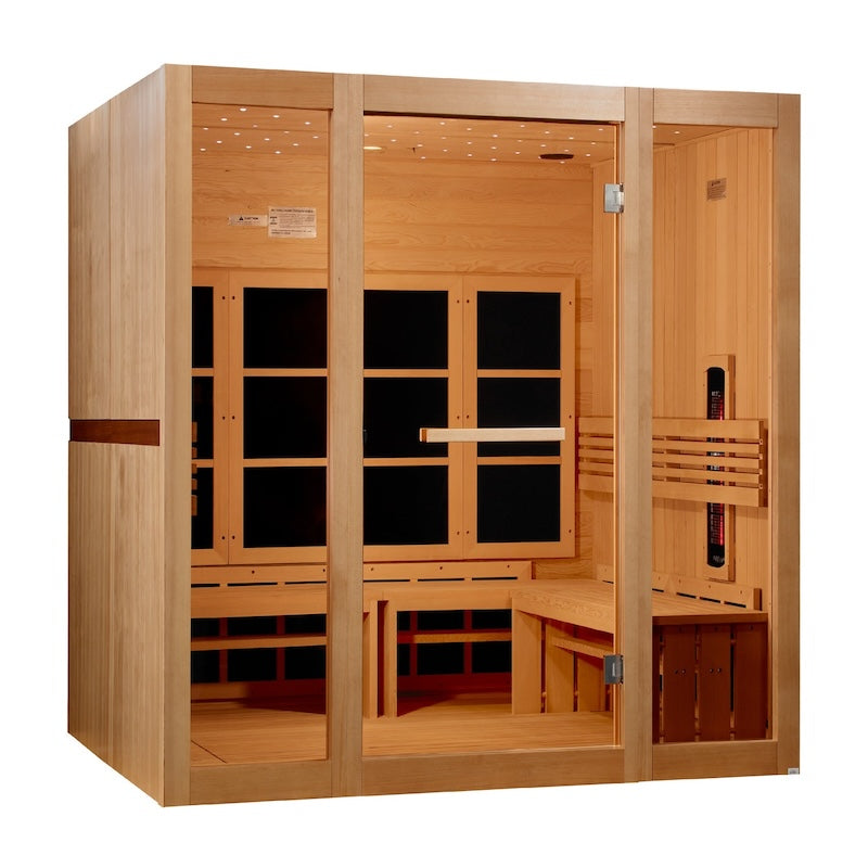 Golden Designs 8-Person Full Spectrum Infrared Sauna