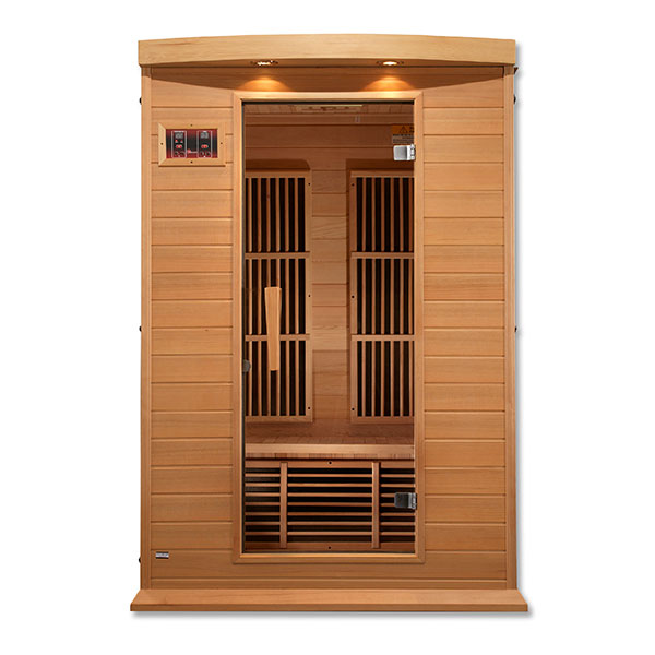 Maxxus 2-Person Low EMF FAR Infrared Sauna (Canadian Hemlock)