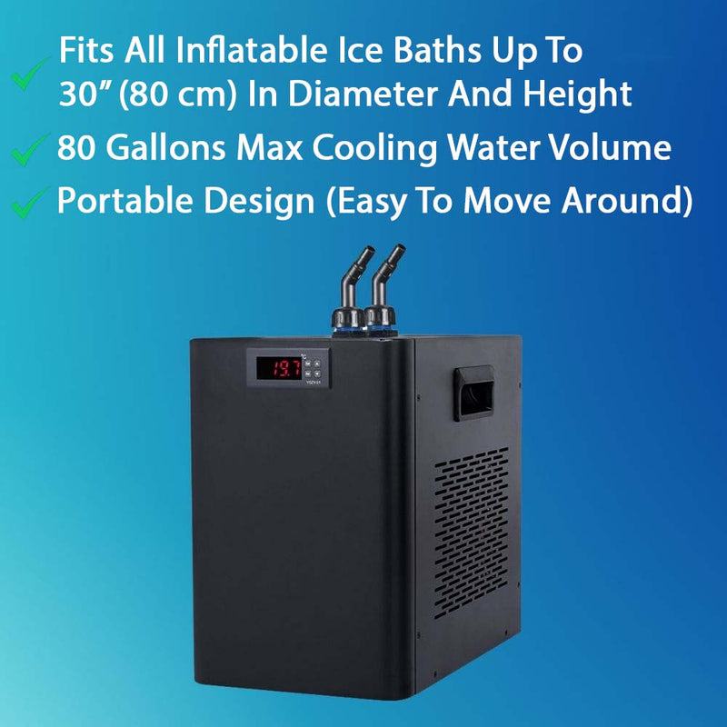 Warrior Willpower Water Chiller For Ice Bath | Cold Plunge Chiller
