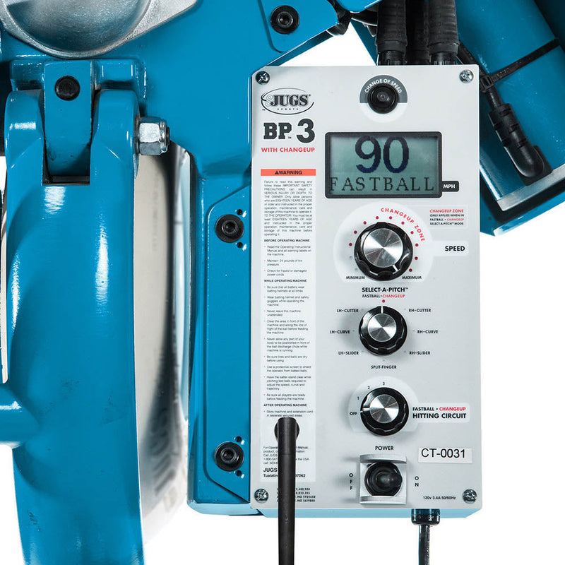 Jugs BP3 Baseball Pitching Machine w/ Changeup