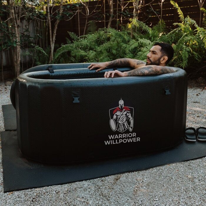Warrior Willpower Pro 0.5 HP Water Chiller + XL Ice Bath Tub Bundle
