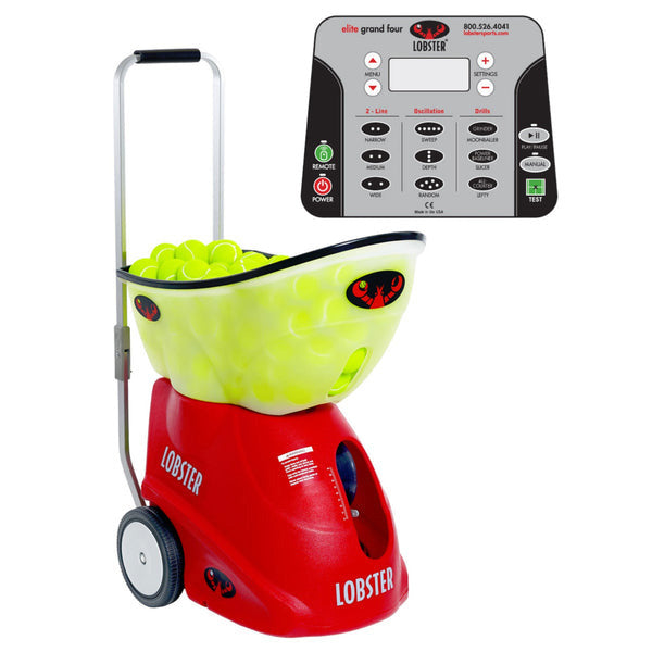 Lobster Sports Elite Grand Four Tennis Ball Machine