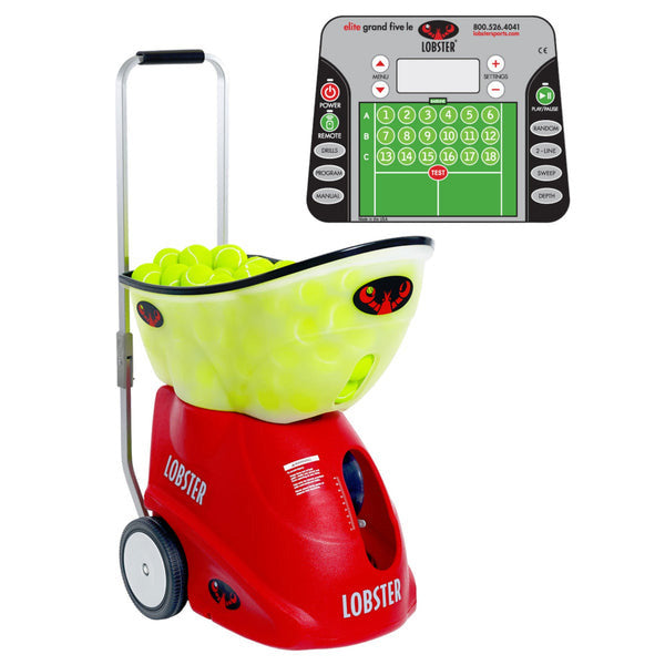 Lobster Sports Elite Grand Five LE Tennis Ball Machine