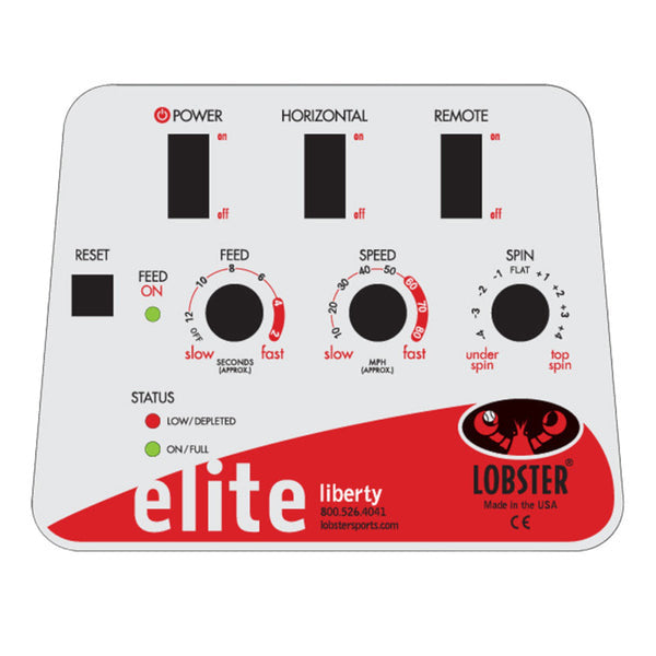 Lobster Sports Elite Liberty Tennis Ball Machine