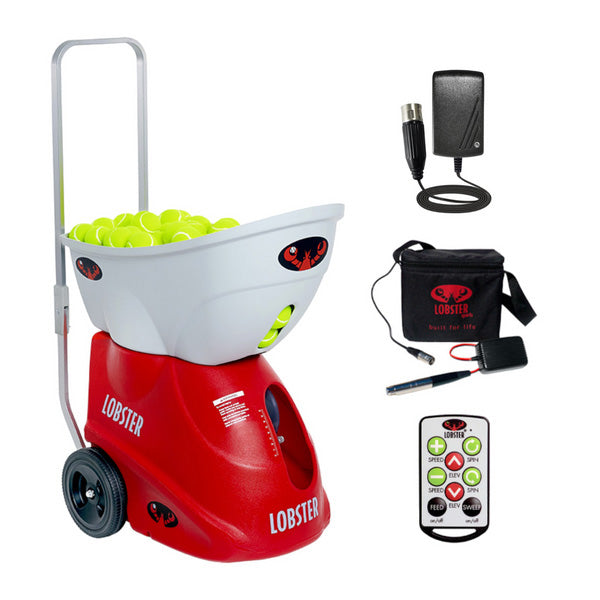 Lobster Sports Elite Three Tennis Ball Machine