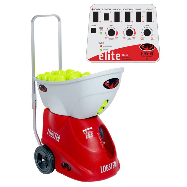 Lobster Sports Elite Three Tennis Ball Machine