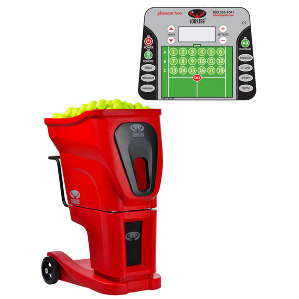 Lobster Sports Phenom Two Tennis Ball Machine