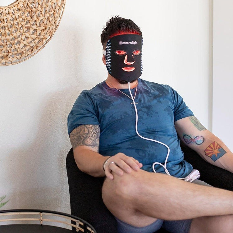 MitoCLEAR® Red Light Therapy Mask | With Blue Light Therapy for Acne
