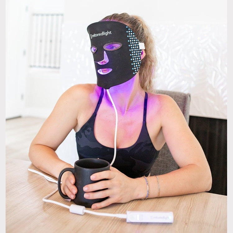MitoCLEAR® Red Light Therapy Mask | With Blue Light Therapy for Acne