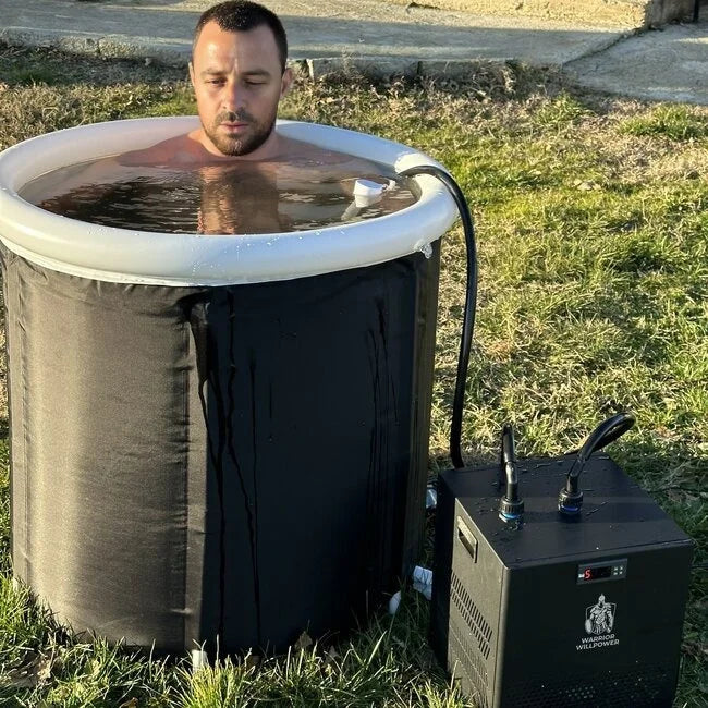 Warrior Willpower Water Chiller + Portable Ice Bath Bundle