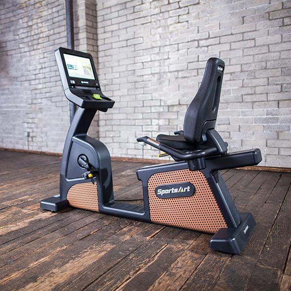 SportsArt C576R Status Senza Recumbent Bike-16"