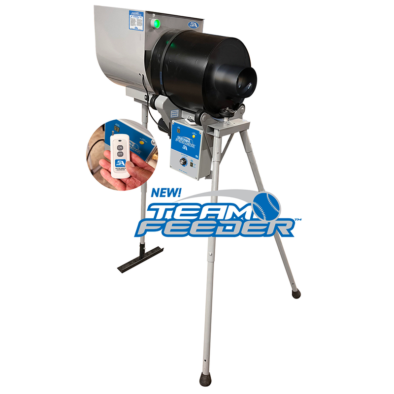 Sports Attack Hack Attack and I-Hack Attack Baseball Team Feeder w/ Extended Legs (150 Balls)
