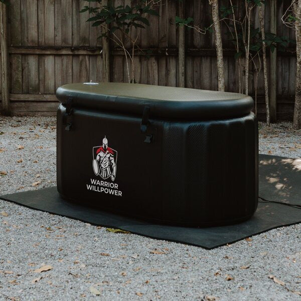 Warrior Willpower Max 1 HP WiFi Water Chiller/Heater + XL Ice Bath Tub