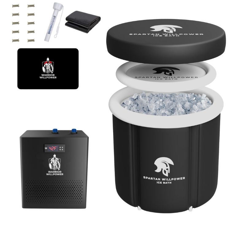 Warrior Willpower Water Chiller + Portable Ice Bath Bundle