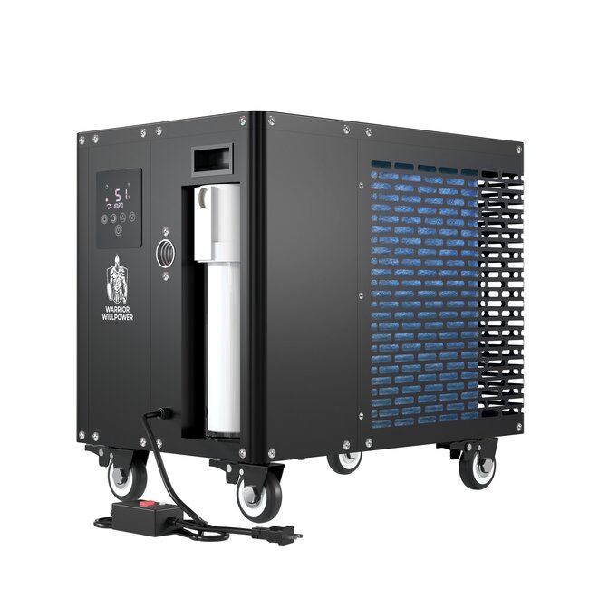 Warrior Willpower Max 1 HP WiFi Water Chiller/Heater + XL Ice Bath Tub