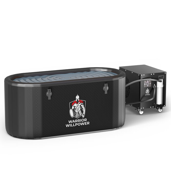 Warrior Willpower Max 1 HP WiFi Water Chiller/Heater + XL Ice Bath Tub