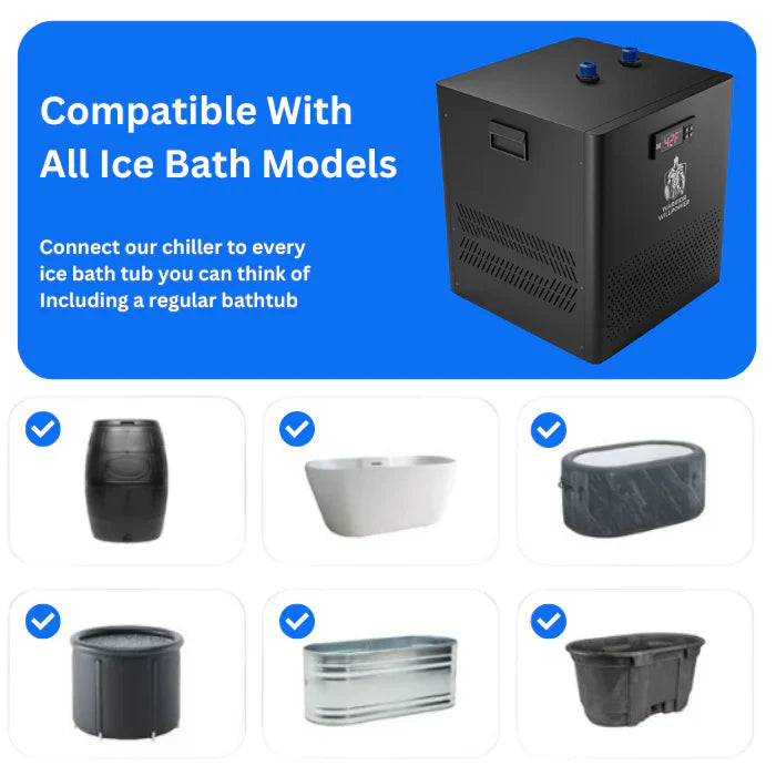 Warrior Willpower Water Chiller For Ice Bath | Cold Plunge Chiller