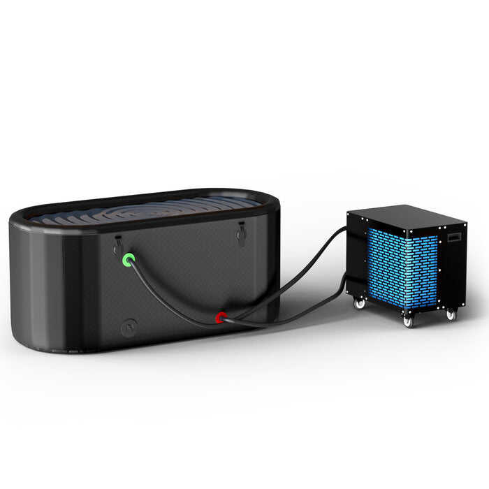 Warrior Willpower Max 1 HP WiFi Water Chiller/Heater + XL Ice Bath Tub